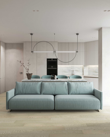 Кварцевый паркет Quartz Parquet Классик Дуб Европейский 1258-60 7/1,2 мм